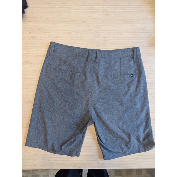 Travis Mathew Shorts Men’s Size 32 Gray Flat Front Stretch Performance Golf - Picture 6 of 9